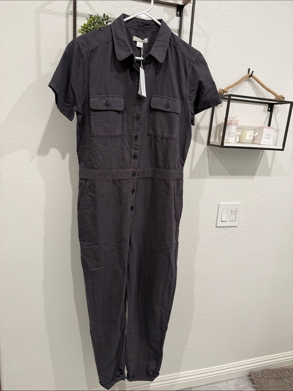 NWT!!! Outerknown S.E.A. utility jumpsuit linen blend.